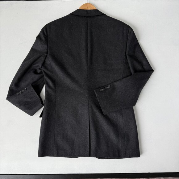 Vintage - Polo University Club by Ralph Lauren - Charcoal Blazer – US 40 - Picture 2 of 7
